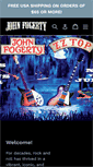 Mobile Screenshot of johnfogerty.com